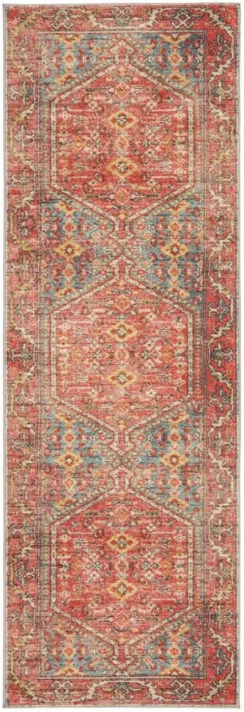 CHARM 856 Crimson Runner Rug