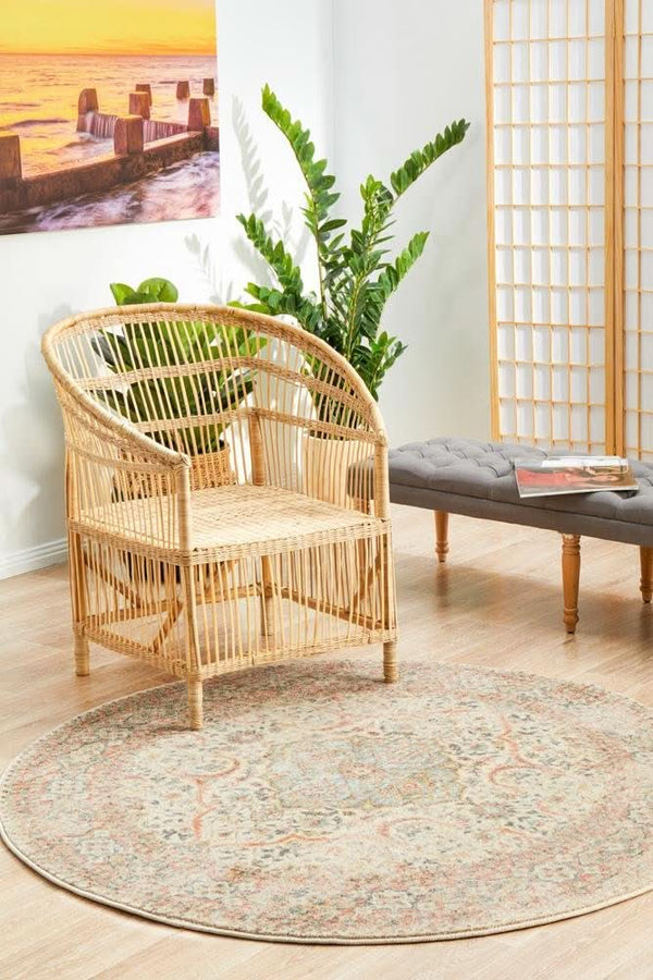 CHARM 861 Papyrus Round Rug