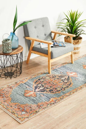CHARM 862 Rust Runner Rug