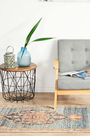 CHARM 862 Rust Runner Rug