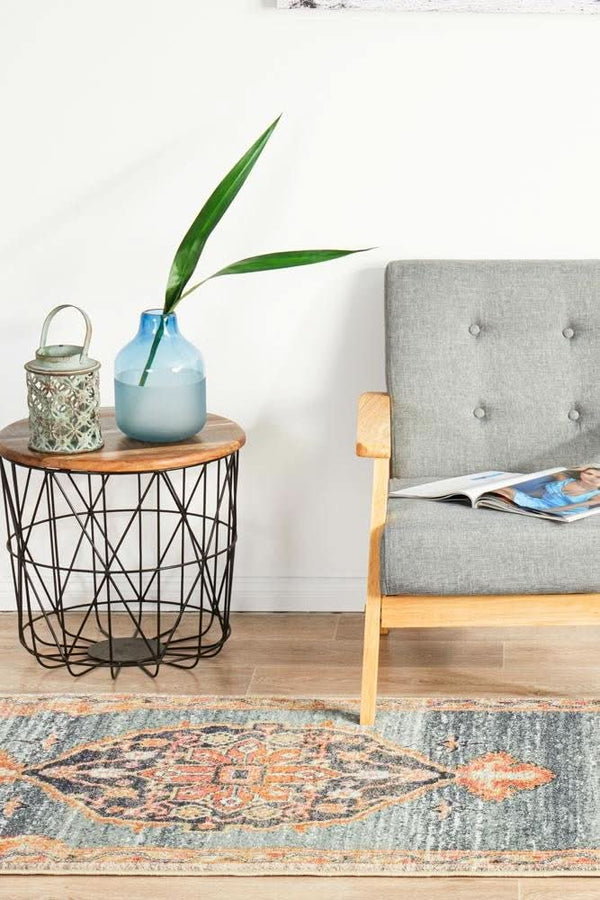 CHARM 862 Rust Runner Rug