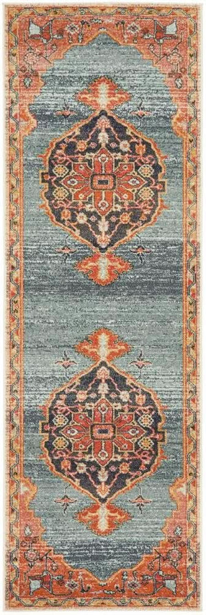 CHARM 862 Rust Runner Rug