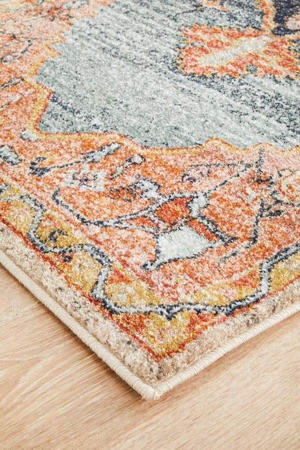 CHARM 862 Rust Runner Rug