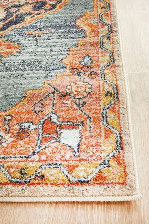 CHARM 862 Rust Runner Rug