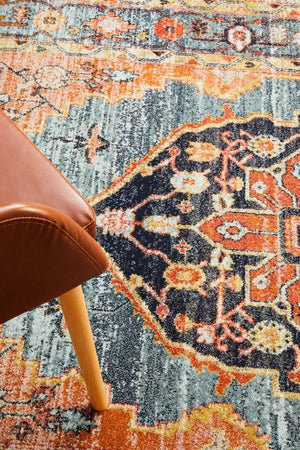 CHARM 862 Rust Rug