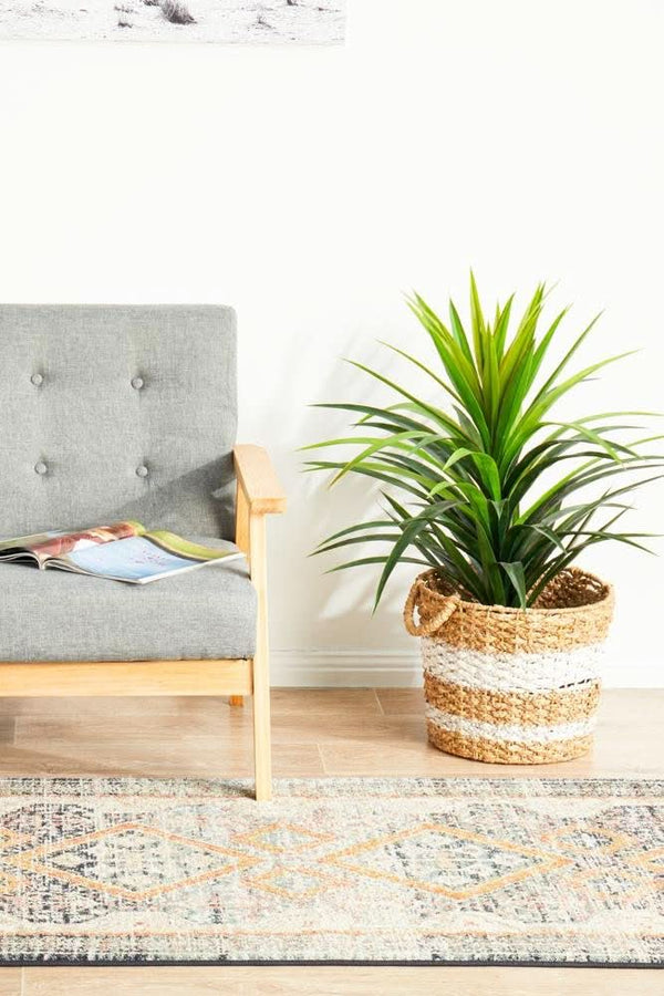 CHARM 863 Navy Runner Rug