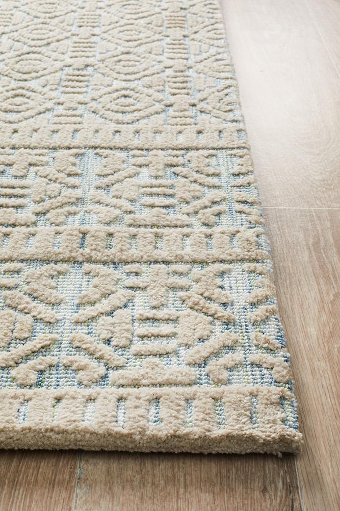 ATLANTA Lucy Blue Green Rug