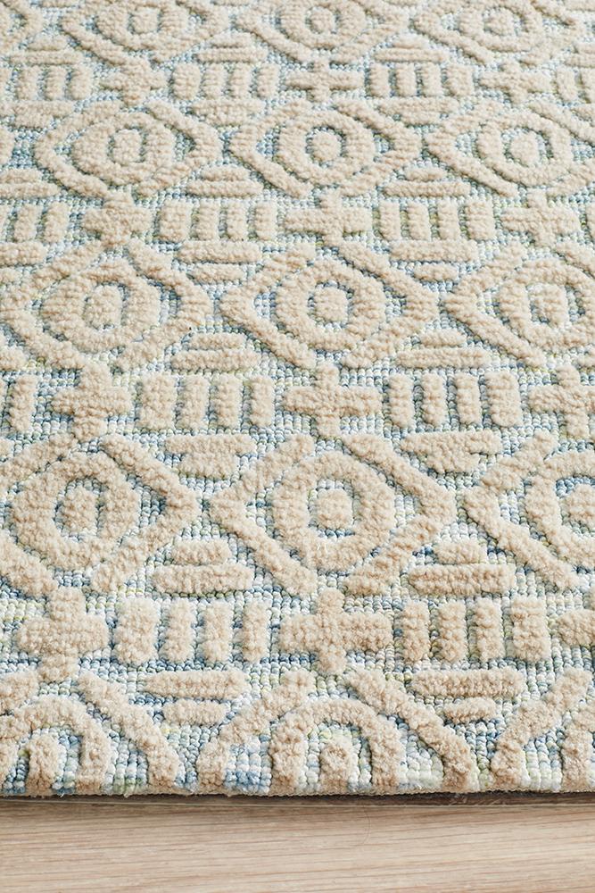 ATLANTA Lucy Blue Green Rug