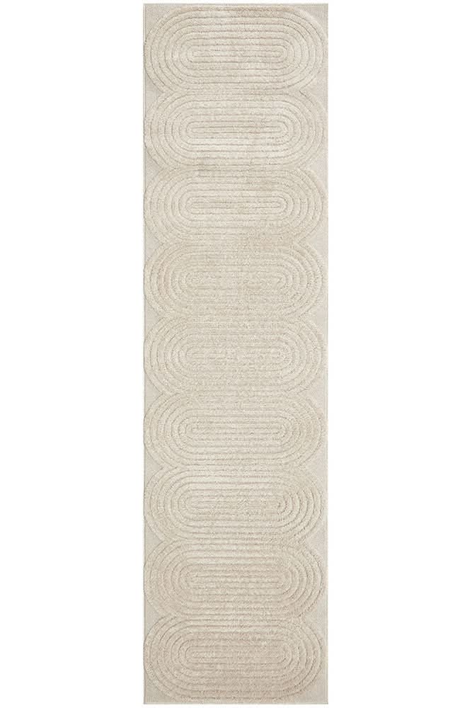 MIST Carl Beige Runner Rug