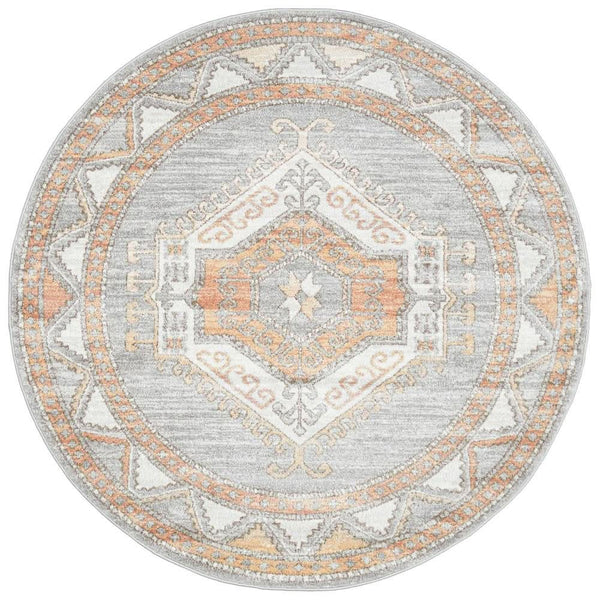 SALSA Caitlen Grey Round Rug