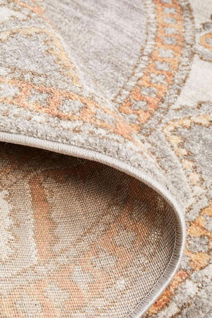 SALSA Caitlen Grey Round Rug