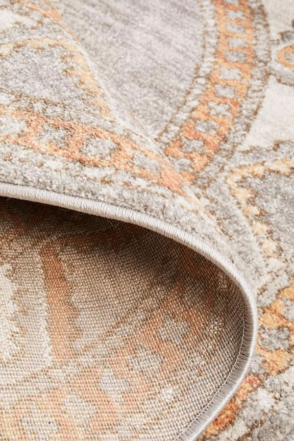 SALSA Caitlen Grey Round Rug