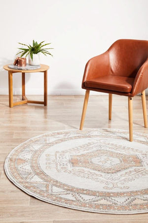 SALSA Caitlen Natural Round Rug