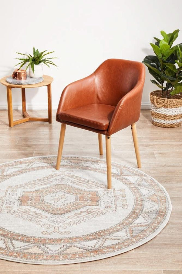 SALSA Caitlen Natural Round Rug