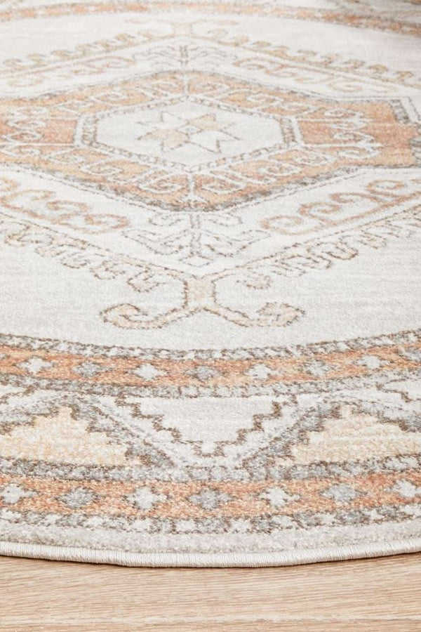 SALSA Caitlen Natural Round Rug