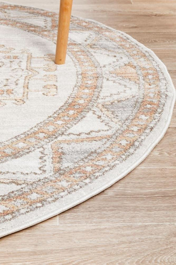 SALSA Caitlen Natural Round Rug