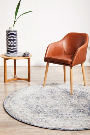 SALSA Hugo Ocean Round Rug