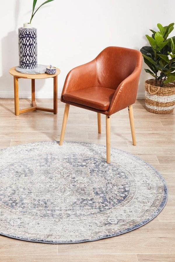 SALSA Hugo Ocean Round Rug