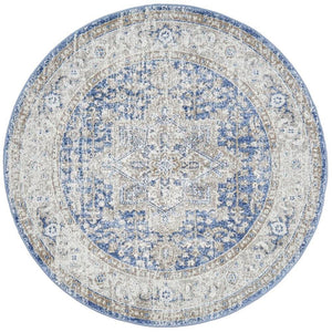 SALSA Hugo Ocean Round Rug