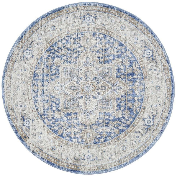 SALSA Hugo Ocean Round Rug
