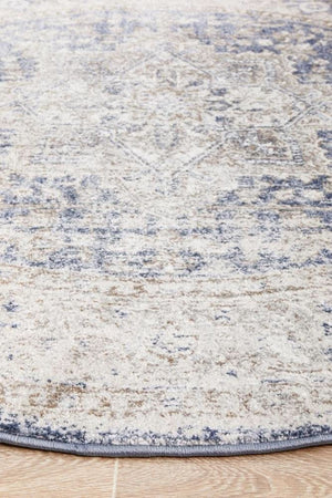 SALSA Hugo Ocean Round Rug