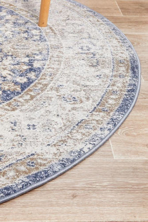 SALSA Hugo Ocean Round Rug