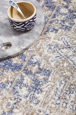 SALSA Hugo Ocean Round Rug