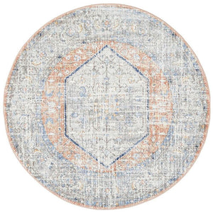 SALSA Lorissa Peach Round Rug