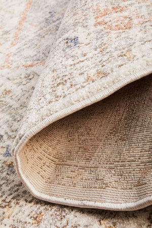 SALSA Lorissa Silver Round Rug