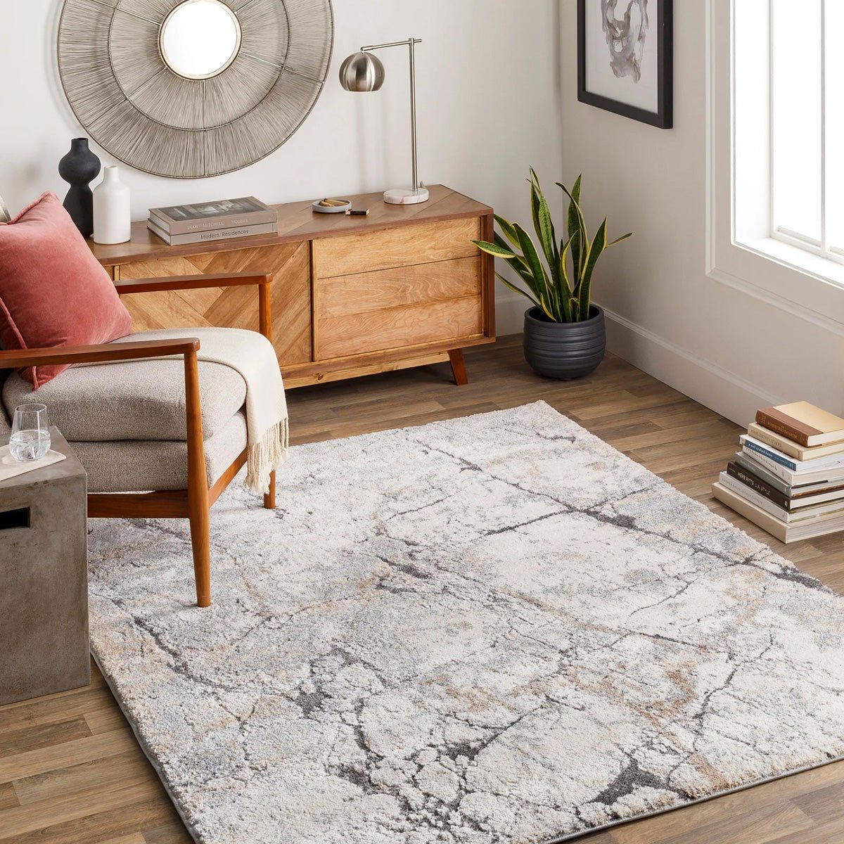 Quartz 444 Stone Rug