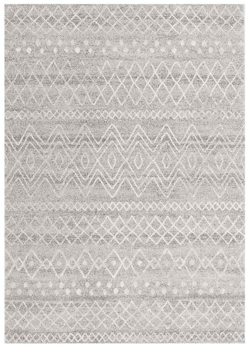 Oasis Nadia Grey Rustic Tribal Rug