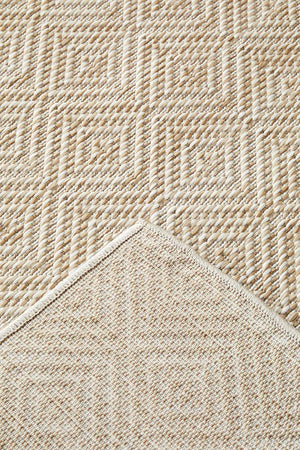 OUTSIDE ELEMENT Misty Natural Runner Rug