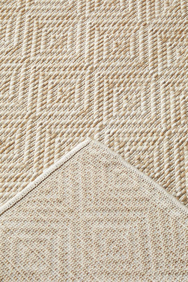 OUTSIDE ELEMENT Misty Natural Runner Rug