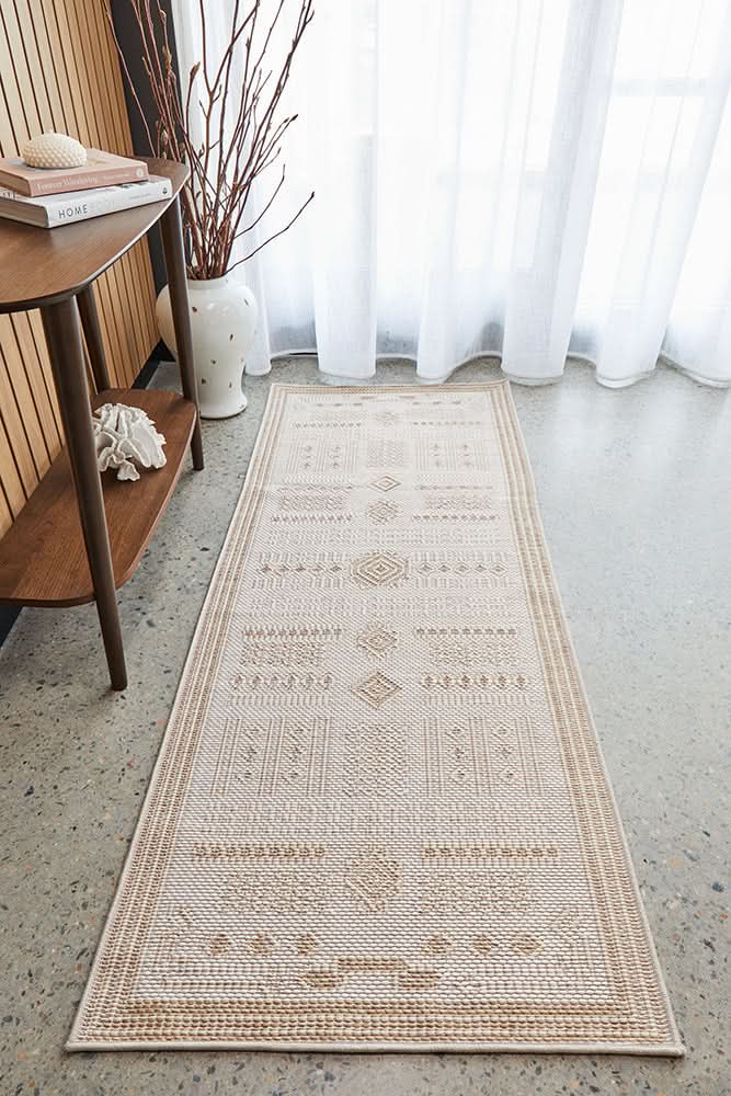 OUTSIDE ELEMENT Ziggy Natural Runner Rug