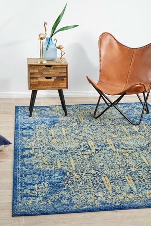 RADO 411 Royal Blue Rug