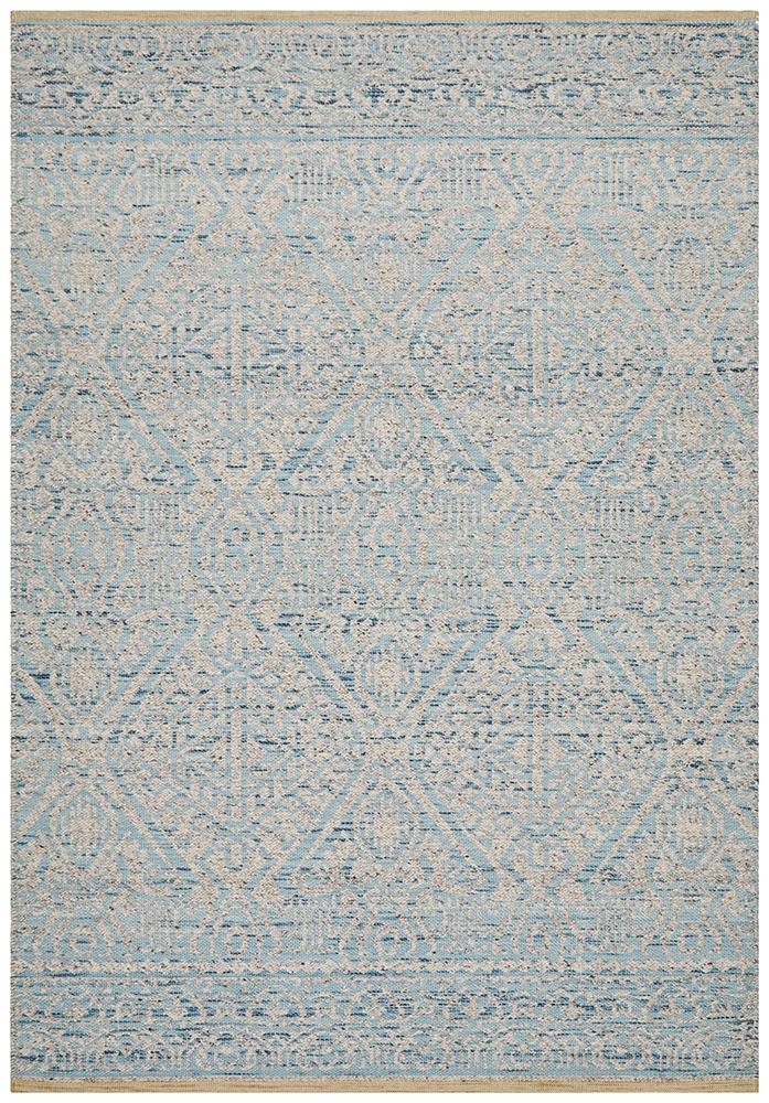 ELEGANCE Hunter Blue Grey Rug