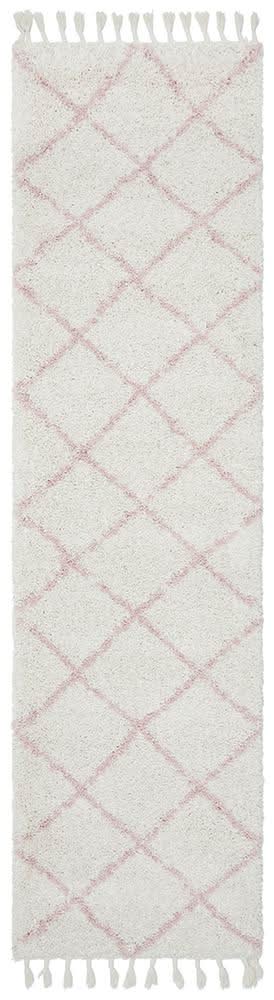 Saffron 22 Pink Runner Rug