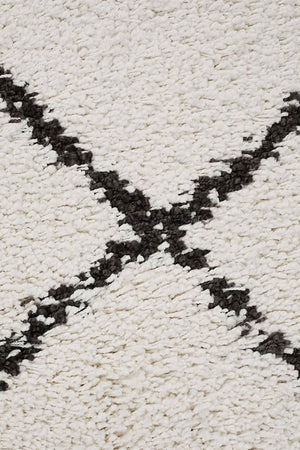 Saffron 22 White Rug