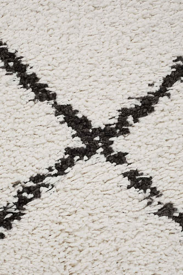 Saffron 22 White Rug