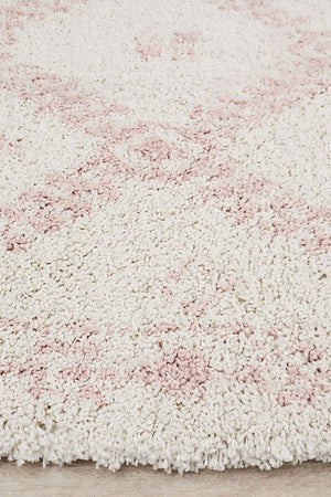 Saffron 33 Pink Rug