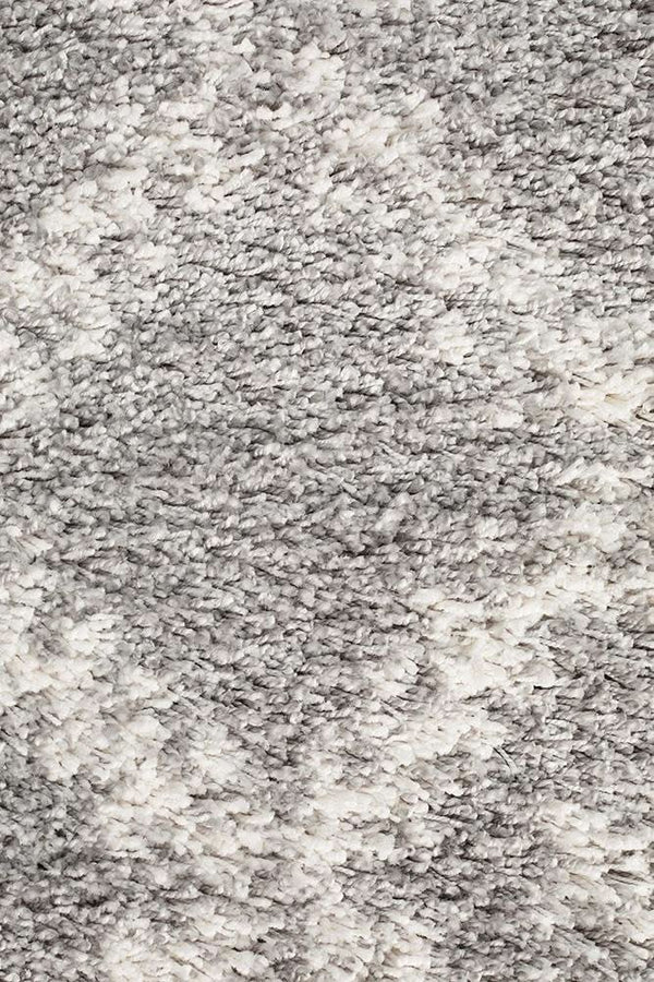 Saffron 33 Silver Runner Rug
