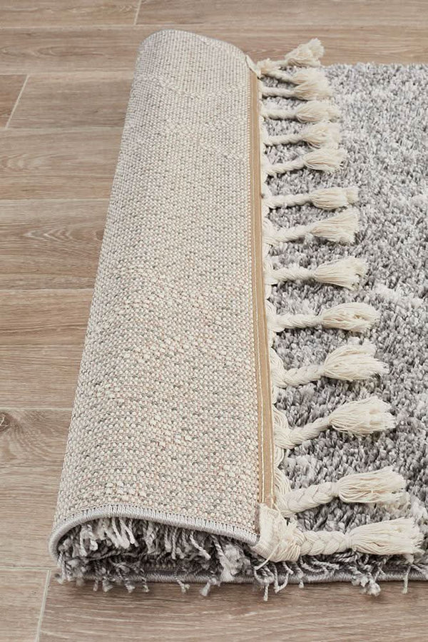 Saffron 55 Silver Runner Rug