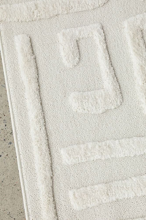 Serenade Arlo White Rug