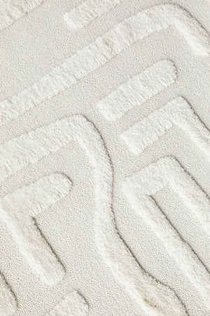 Serenade Arlo White Rug