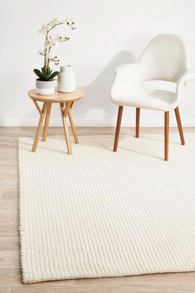 NATURE 400 White Rug