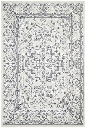 Seaside 5555 White Rug