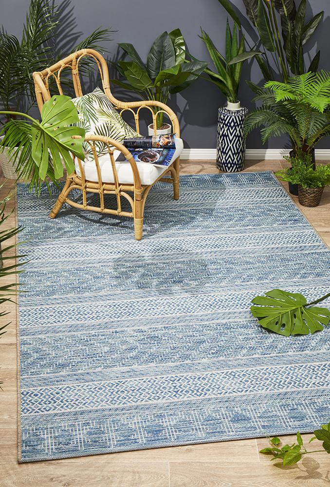 Tara Urban Rug Blue