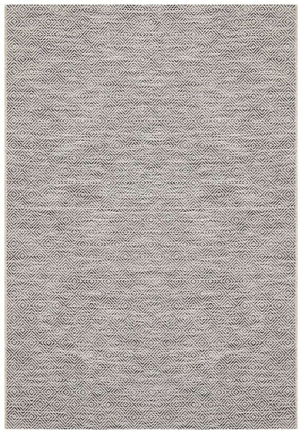 Tara Clara Diamond Rug Grey