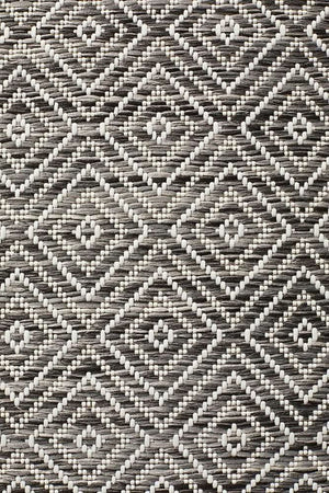 Tara Clara Diamond Rug Grey
