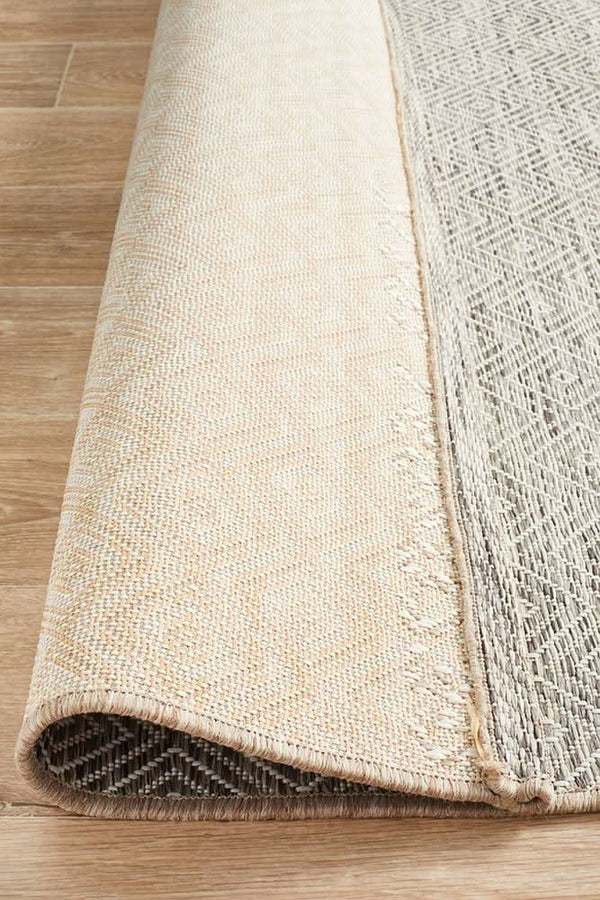 Tara Clara Diamond Rug Natural